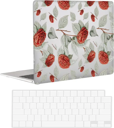 Miniatura 29 de Funda rígida compatible con MacBook Air de 15 pulgadas versión 2023 con chip M2 y pantalla de retina líquida de 15.3 pulgadas, funda protectora