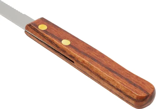 Miniatura 2 de Winco Cuchillos para carne, hoja de 4 pulgadas, HDL de madera