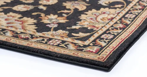Miniatura 7 de Alfombra de pasillo 2x8, alfombra de cocina, pasarela de entrada, tradicional, oriental, negro, 2 pies 3 pulgadas x 7 pies 3 pulgadas Negro