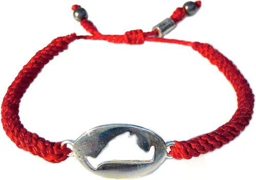 Miniatura 8 de Rumi Sumaq Pulsera de cuerda náutica para hombres, mujeres y niños - Resistente al agua, con nudo manual ajustable - Estilos de mapa de la isla