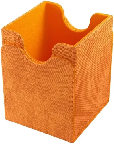 Miniatura 3 de Caja de almacenamiento de cartas GameGenic – Caja de cubierta: Squire XL Naranja 100CT – Durable y resistente para almacenamiento de cartas TCG, OCG