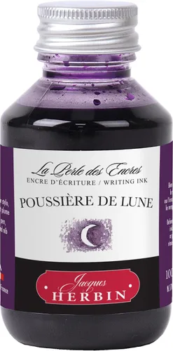 Miniatura 16 de Tinta para pluma estilográfica Herbin - 1 lata de 6 cartuchos - Larmes de Cassis