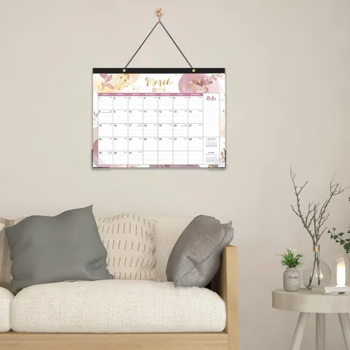 Miniatura 7 de Calendario de escritorio 2026, enero de 2026 a diciembre de 2026, calendario de escritorio 2026 de 14.6 x 11.5 pulgadas, almohadilla de escritorio