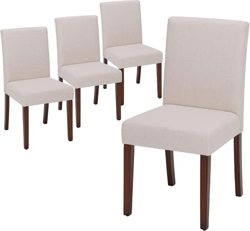 Miniatura 15 de MALOL Upholstered Dining Chairs Set of 2, Fabric Dining Room Chairs, Modern Wooden Dining Chair, Kitchen Side Chairs, Farmhouse Dinner Chair with