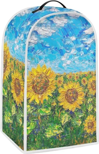 Miniatura 24 de Blender Dust Cover, Stand Mixer or Coffee Maker Appliance Cover, Anti Fingerprint Polyester Dust Proof Stain Resistant Blender Cover for Home