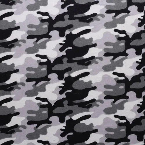 Miniatura 6 de Mook Fabrics Tela de franela de camuflaje [43 pulgadas de ancho] – Doble cepillado, material 100% algodón para acolchado, detalles de decoración