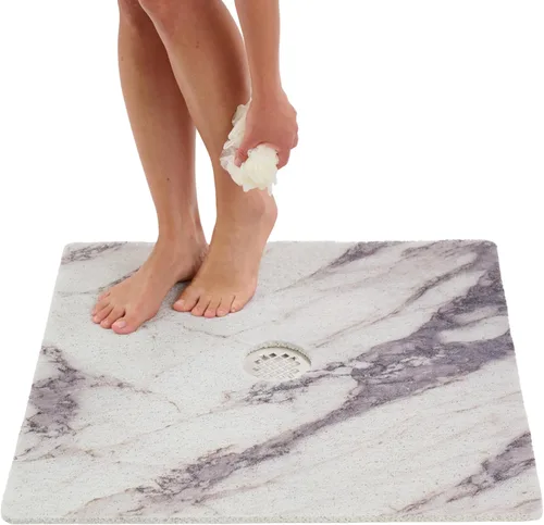 Miniatura 19 de Tapete de ducha antideslizante para bañera - Tapete de baño de lufa para baño - Tapete de baño de 40 x 16 pulgadas - Alfombra de baño antideslizante