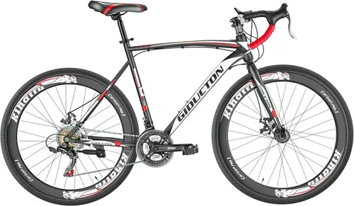 Miniatura 9 de EUROBIKE Bicicleta de carretera para hombre, YH-XC550 bicicleta de carretera para hombres, bicicleta de marco de 21.3 in, ruedas 700C, bicicletas
