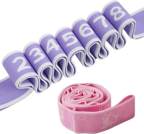Miniatura 6 de 2 correas elásticas para niños, bandas elásticas para gimnasia, bandas de estiramiento para niños, bandas de estiramiento para niños, bandas