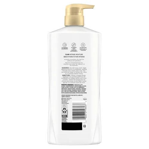 Miniatura 9 de Pantene Acondicionador, renovación diaria de la humedad, nutrientes Pro-V para cabello seco, teñido y lacio, hidratación y suavidad de 72 horas