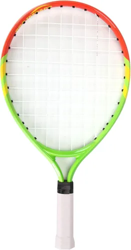 Raquetas de tenis para niños y jóvenes, entrenamiento de agarre, ligeras, marco duradero, agarre cómodo, con cuerdas unidas para jugadores de tenis