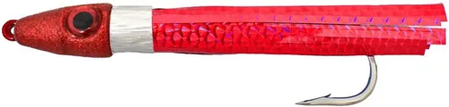 Miniatura 3 de Bombas Wahoo híbridas de 6 pulgadas totalmente amañadas - 6 oz Multi Color Atún Trolling Wahoo Bombing Verde