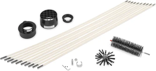 Miniatura 10 de Kit de limpieza para conductos de ventilación de secadora - Gardus RLE202 LintEater, kit limpiador rotatorio para ventilación de secadora, elimina