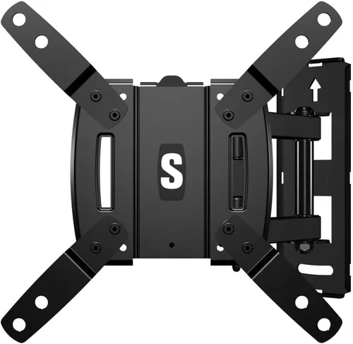 Miniatura 5 de SECURA QSF210 - Soporte de pared para TV de movimiento completo pequeño para pantallas de 10 a 40 pulgadas de hasta 100 libras, inclinación