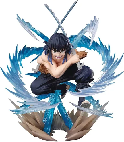 Miniatura 11 de TAMASHII NATIONS - Demon Slayer: Kimetsu no Yaiba - Figura coleccionable de Genya Shinazugawa FiguartsZERO Genia Shinazugawa
