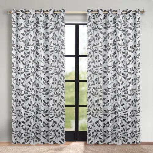 Miniatura 82 de SUPERIOR Cortinas Opacas, Oscurecimiento de Habitación Acento de Ventana para Dormitorio, Bloqueo del Sol, Térmicas, Cortinas Bohemias Modernas, Gris