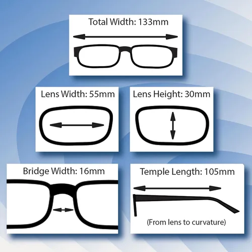 Miniatura 3 de Boost Eyewear Reading Glasses, Traditional Black Frames, with Spring Loaded Hinges