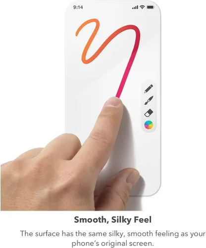 Miniatura 4 de ZAGG InvisibleShield Glass Elite Privacy - Protector de pantalla de privacidad de 360 a 4 vías, hecho para Apple iPhone 13 Mini, protección contra