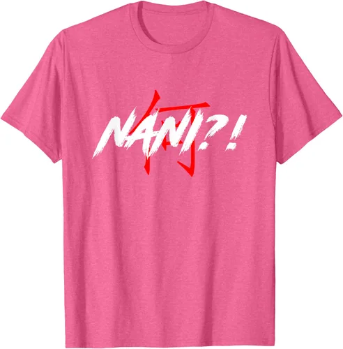 Miniatura 37 de Nani Meme Anime Japanese Camiseta, Negro, S