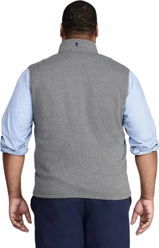Miniatura 2 de IZOD Chaleco de forro polar grande y alto para hombre con cierre completo de cremallera