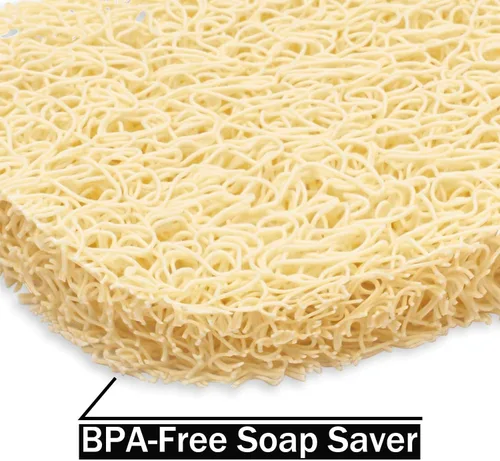 Miniatura 4 de Jabonera GUUKAR de Acero Inoxidable para Barra de Jabón en Ducha y Baño, Jabonera Autodrenante con Soporte para Esponja para Fregadero de Cocina