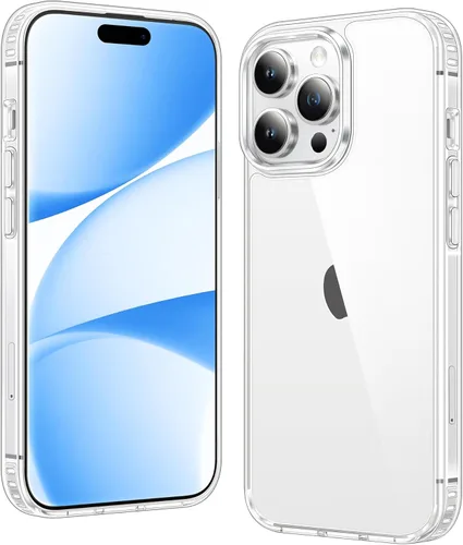 Miniatura 1598 de FNTCASE Funda para iPhone 13 Pro-Max: Fundas magnéticas transparentes compatibles con Magsafe Slim anti amarillamiento protección contra caídas