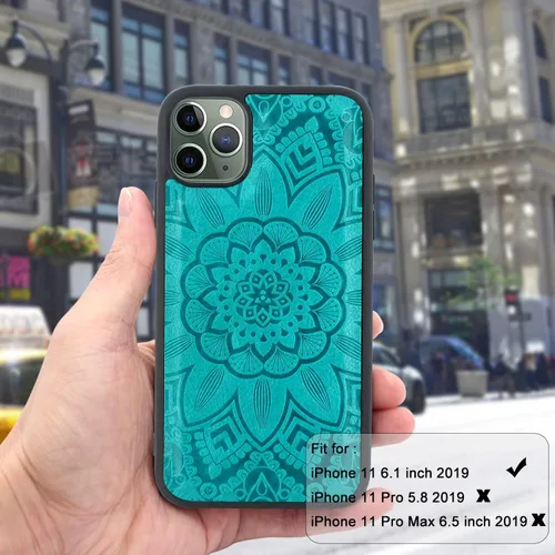 Miniatura 6 de Harryshell Cartera de cuero con cremallera magnética desmontable con bolsillo para efectivo con ranuras para tarjetas, correa de muñeca para iPhone