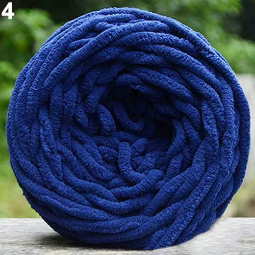 Bufanda suave para bricolaje, toalla de hilo grueso, bola de tejer a mano, ganchillo, regalo de manualidades, hilo elegante y simple, suave y