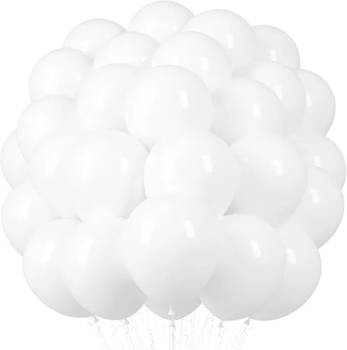 Miniatura 35 de Voircoloria - Globos azul bebé claro, paquete de 66 globos de 12 pulgadas de látex para fiestas para niños y niñas, para cumpleaños, baby shower, 16