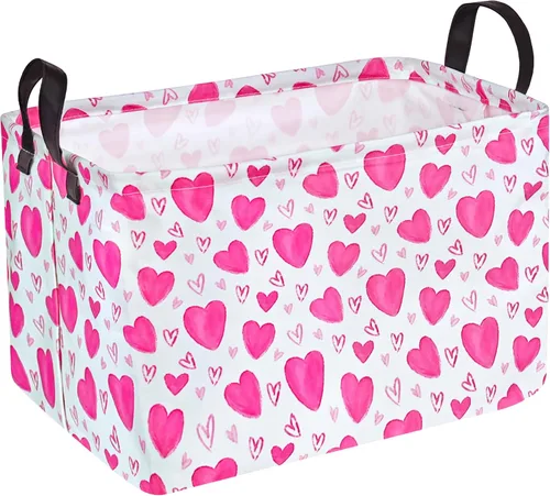 Miniatura 15 de Cesta de almacenamiento para el hogar, cesta para estante de niños, caja organizadora de ropa, cesta de lavandería, cesta de regalo para la ropa