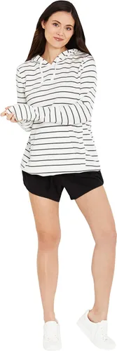 Miniatura 12 de Motherhood Maternity Pantalón corto de embarazo French Terry Underbelly para mujer