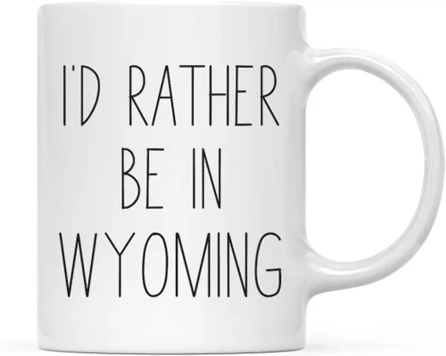Miniatura 11 de Andaz Press Taza de café de 11 onzas, regalo con texto en inglés "I'd Rather Be in Alabama", 1 paquete, para estudiar en el extranjero, regalo