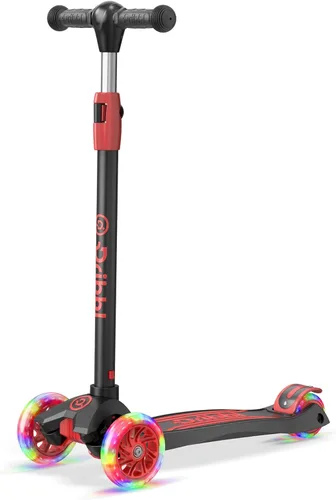 Miniatura 11 de Dribbl - Patineta de 3 ruedas para niños - Tecnología de inclinación para dirigir, manillar de altura ajustable, plataforma antideslizante ancha