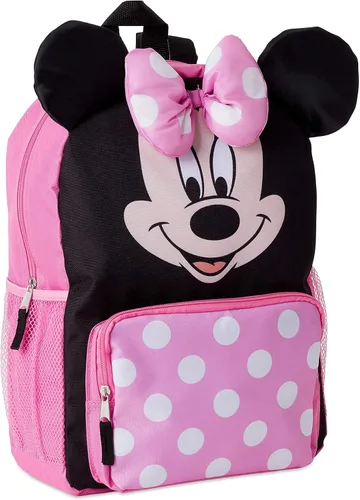 Miniatura 7 de DIBSIES Mochila de personajes con licencia personalizada 16 pulgadas Minnie Mouse Mochila