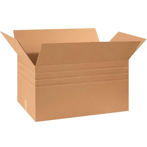 Aviditi MD301716 Caja de cartón corrugado de profundidad múltiple 30 pulgadas de largo x 17 pulgadas de ancho x 16 pulgadas de alto, kraft, para