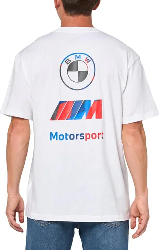 Miniatura 54 de PUMA Camiseta estándar con logotipo BMW M Motorsport Essentials para hombre