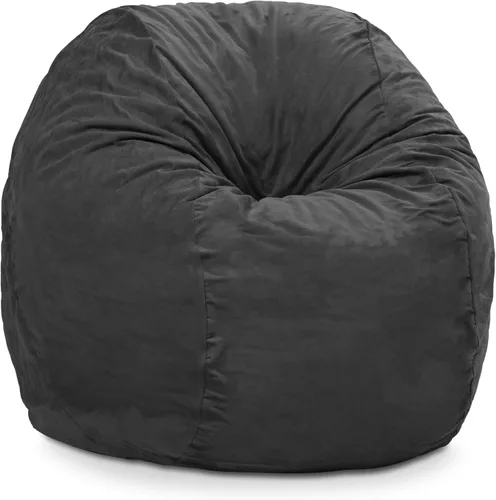 Miniatura 9 de Jaxx Saxx - Puf grande de 5 pies con funda extraíble, color negro