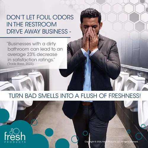 Miniatura 3 de Fresh Products Wave 3D, prácticamente elimina las salpicaduras de orina, uso de 30 días, fácil instalación, bacterias beneficiosas, fragancia
