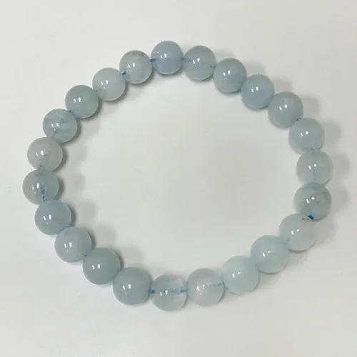 Miniatura 408 de Gem Avenue Handmade Round Bead Stretch Bracelet Unisex Natural Stone Beaded Jewelry for Men & Women, Elastic Wristband for Daily Wear