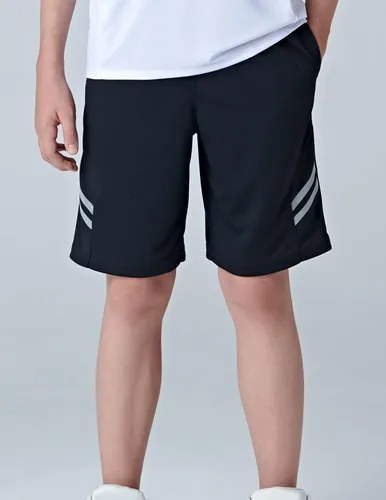 Miniatura 2 de Liberty Imports - 5 paquetes de pantalones cortos de baloncesto para jóvenes y jóvenes, malla de secado rápido, bolsillos para ropa deportiva