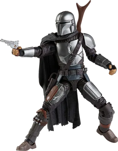 Figura de juguete Star Wars Serie The Black, The Mandalorian de acción, pieza de colección a escala de 15cm, juguetes para niños a partir de 4 años