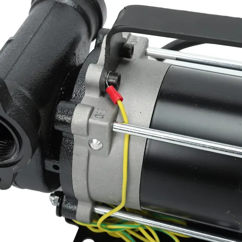 Miniatura 6 de BLACKHORSE-RACING Bomba de transferencia de combustible de 12 VCC, 15 GPM / 57 LPM, autocebante, motor de paletas rotativas con protección térmica