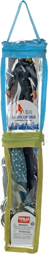 Miniatura 2 de Wild Republic Buceador, figura de juguete, juguete de baño, diversión en la piscina, aventura subacuática, tubo doble, tema del océano