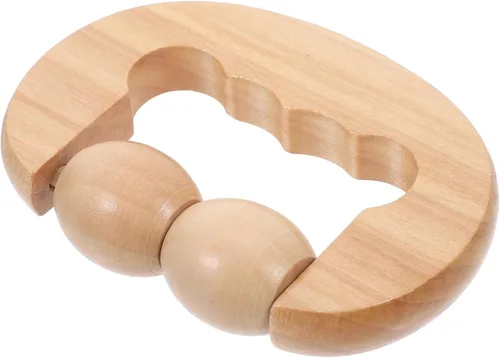 Miniatura 5 de FOMIYES Pcs Relajante Rodillo Masajeador de Madera para Espalda Cuello Piernas Brazos Cara Herramienta de Alivio Portátil