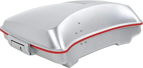 Miniatura 11 de Maletero de afeitar verde manzana/gris cañón de 5.5 pulgadas para modelos Harley Touring 2014-2023 Road King FLHR Road Glide FLTRX Street Glide FLHX