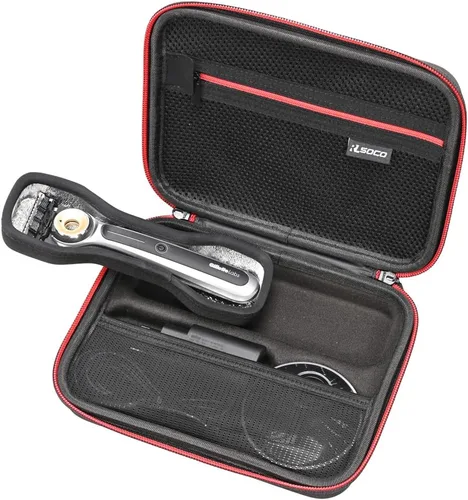 Miniatura 4 de RLSOCO Estuche de transporte compatible con maquinilla de afeitar térmica Gillette para hombres (negro)