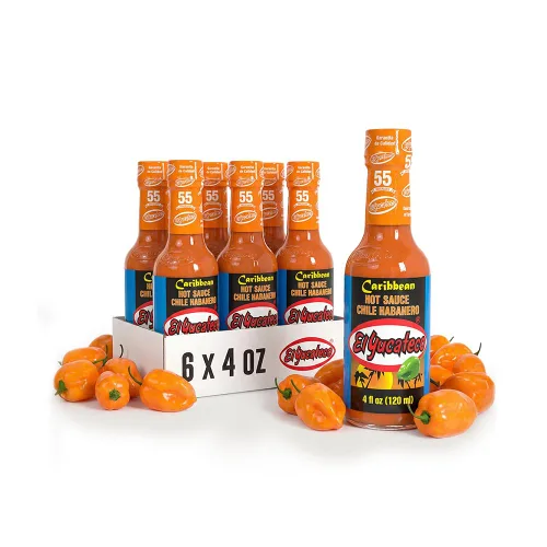 Miniatura 11 de El Yucateco Caribbean Chile Habanero - Salsa picante de 4 onzas, auténtica salsa picante mexicana (paquete de 2)