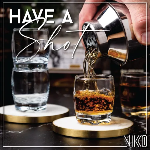 Miniatura 3 de Vikko Vasos de chupito de 2.75 onzas, juego de 12 vasos pequeños de licor y destilados, vasos de bar de tequila duraderos para alcohol y shots