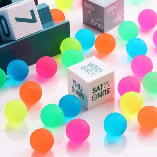 Miniatura 6 de 120 bolas hinchables – Bolas rebotadoras coloridas a granel para bolsas de fiesta, 0.88 pulgadas de diámetro para recuerdos de fiesta, rellenos