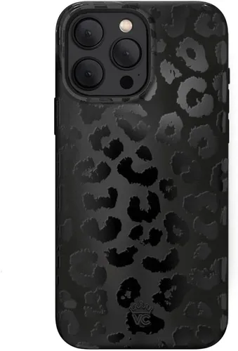 Miniatura 70 de VELVET CAVIAR Funda para iPhone 15 Pro, compatible con MagSafe, probada en caídas de 10 pies, estampado de leopardo y amatista púrpura